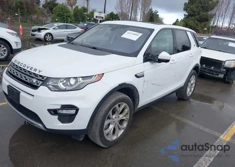 2018 Land Rover Discovery Sport Hse z USA, uszkodzony, nr VIN SALCR2RX7JH764163